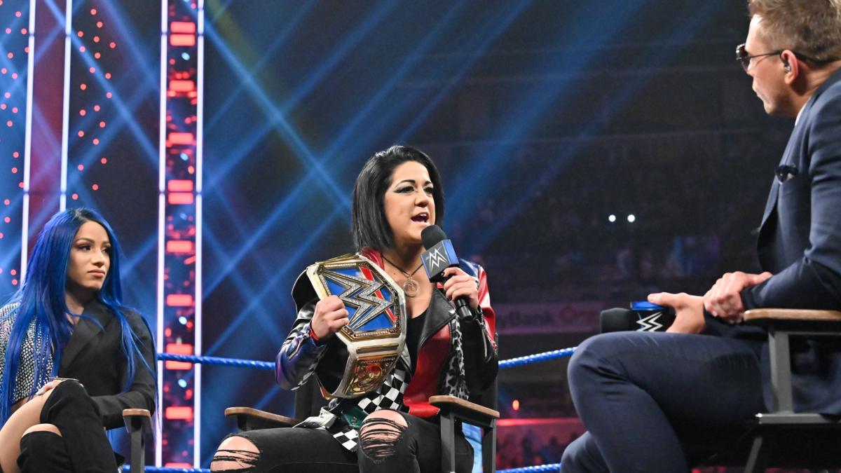 SmackDown Women’s Champion Bayley & Sasha Banks made a statement to the rest of the Women’s division on Miz TV