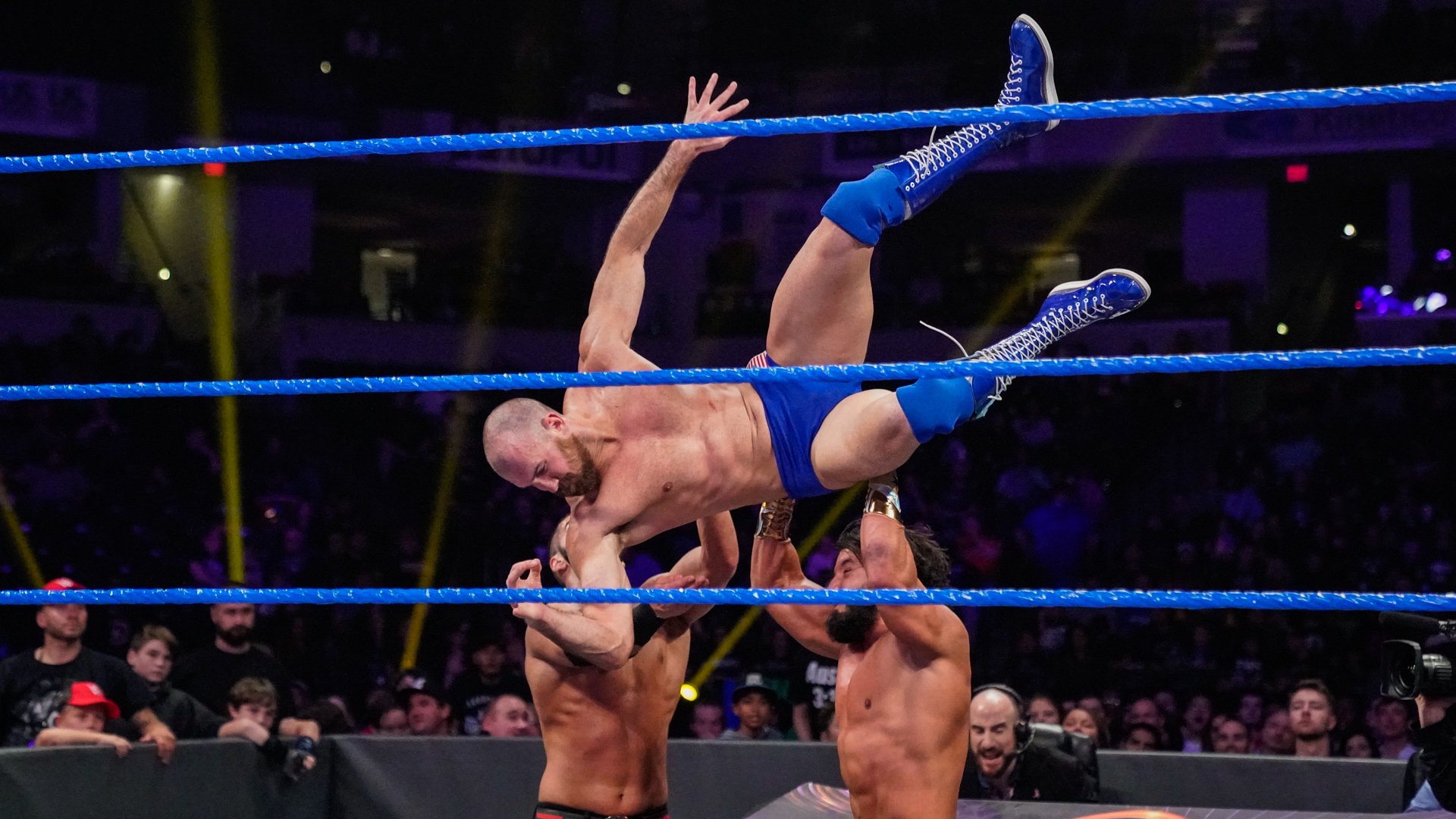 Tony Nese def. Oney Lorcan & Ariya Daivari