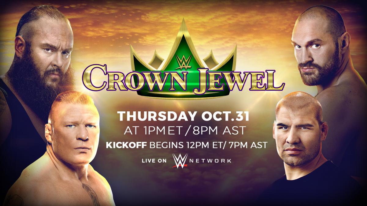 WWE Crown Jewel 2019: match card, how to watch, previews, start time and more