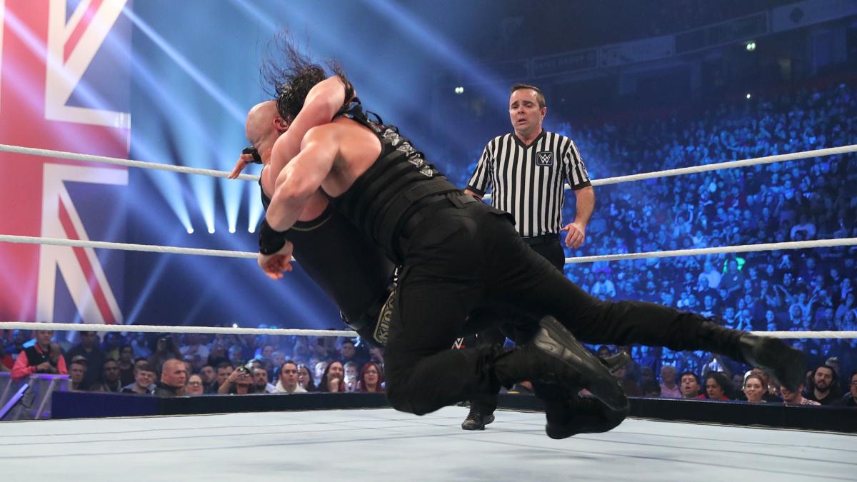 King Corbin def. Roman Reigns