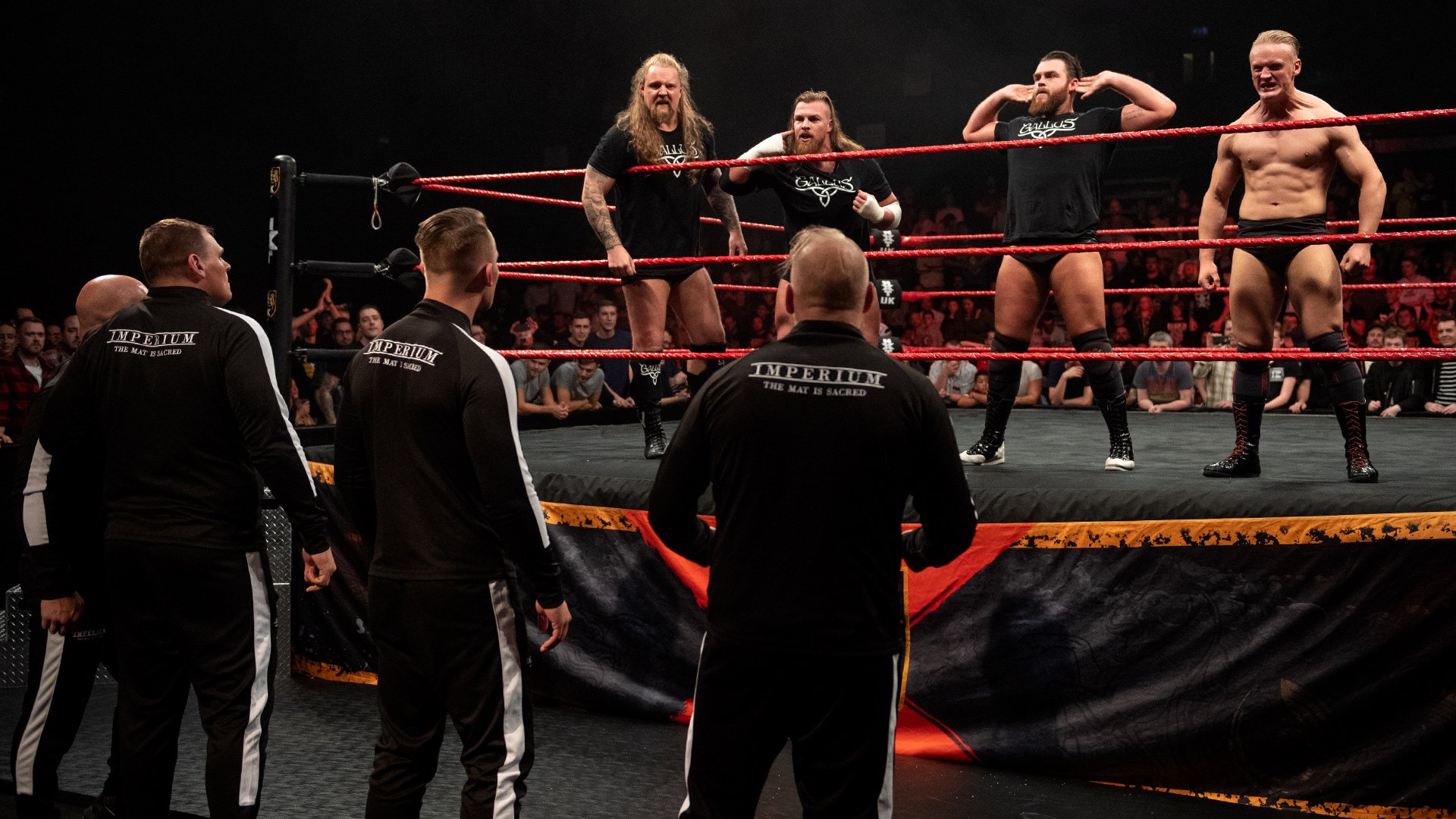 Mark Andrews & Flash Morgan Webster vs. Grizzled Young Veterans ended in a No-contest