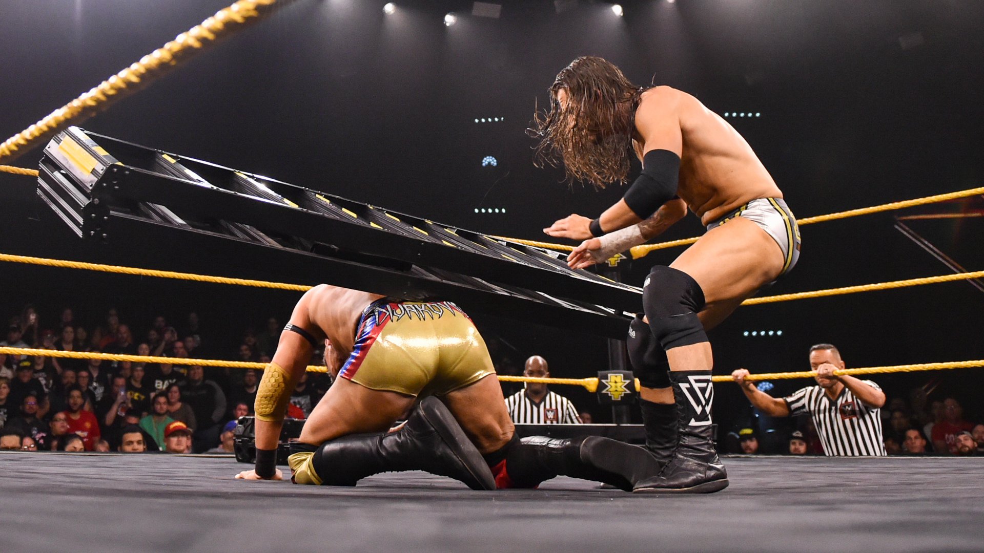 NXT Champion Adam Cole def. Dominik Dijakovic in a WarGames Advantage Ladder Match