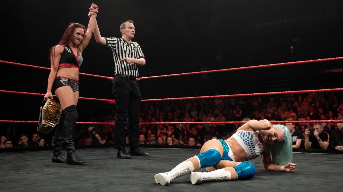 NXT UK Women’s Champion Kay Lee Ray def. Xia Brookside