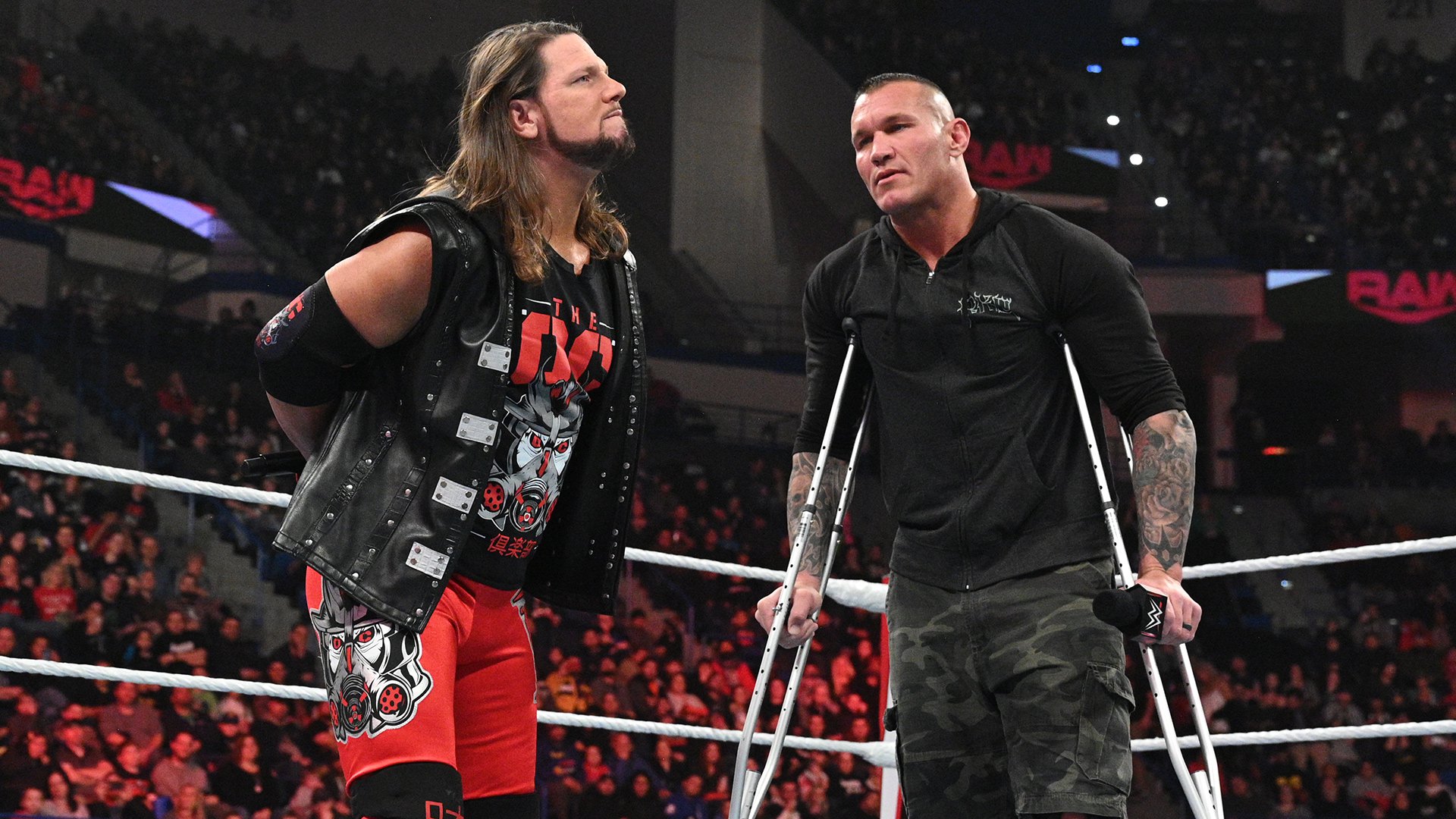 AJ Styles confronted Randy Orton