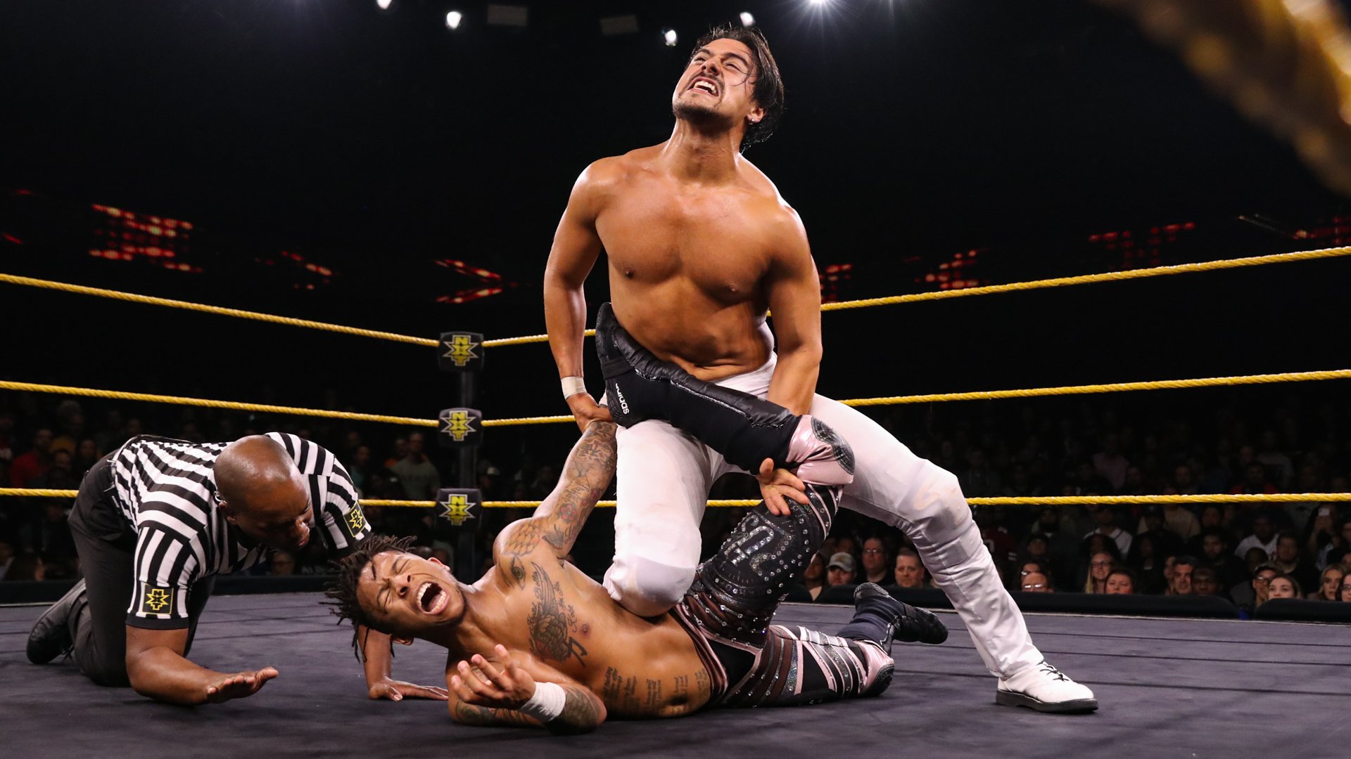 Angel Garza def. Lio Rush to become the new NXT Cruiserweight Champion