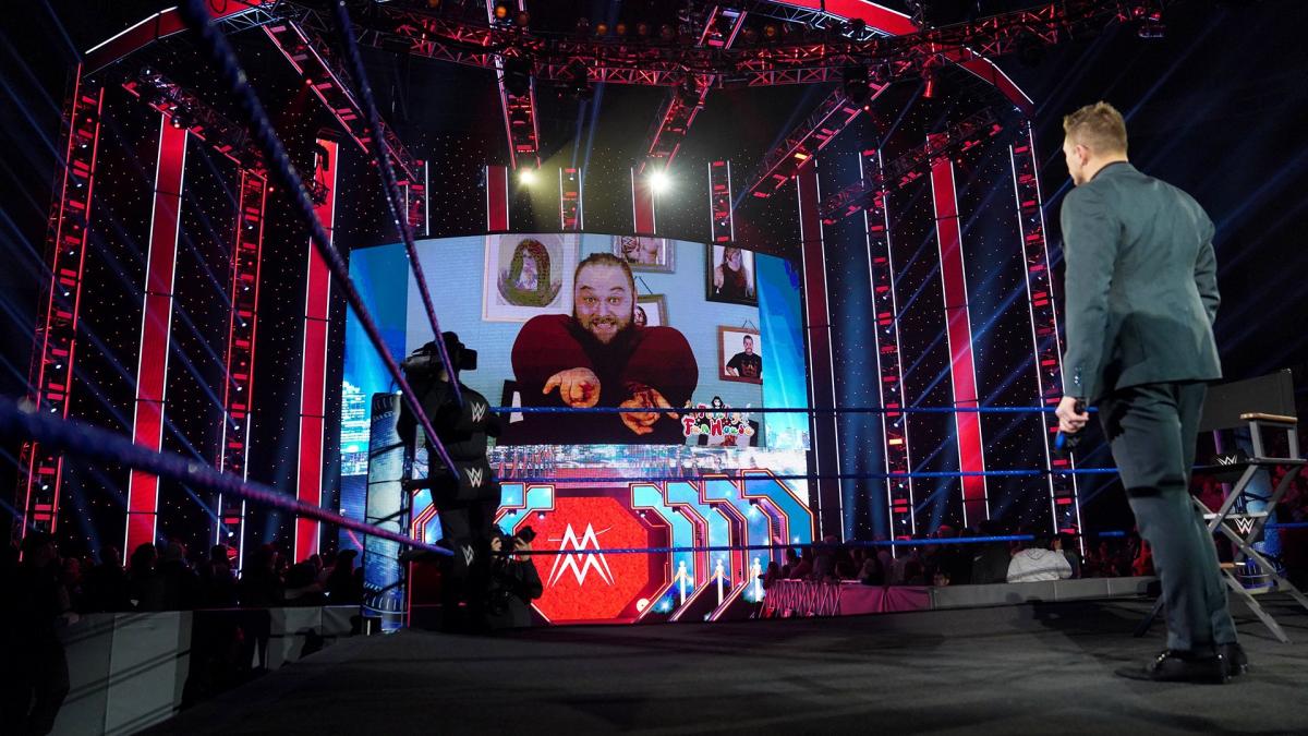 Bray Wyatt tormented The Miz during “Miz TV”