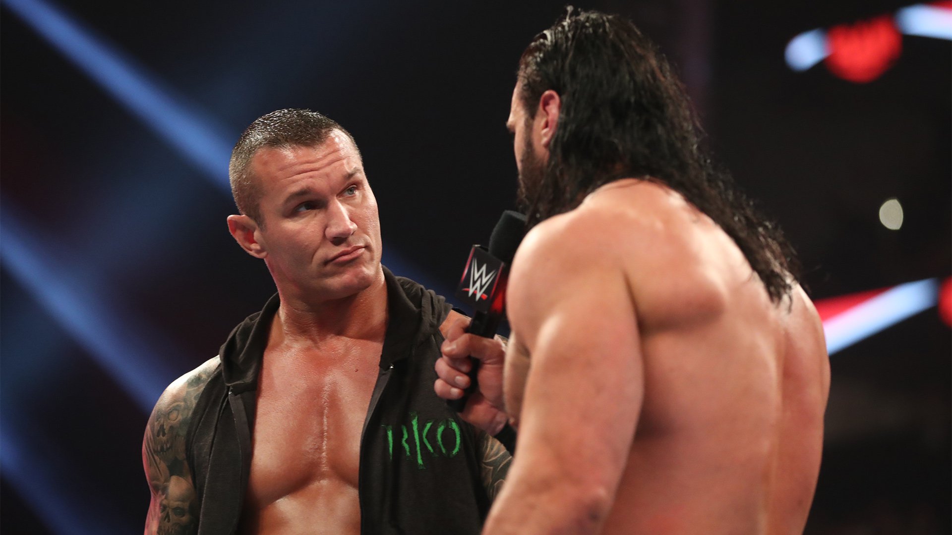 Drew McIntyre def. Akira Tozawa and challenged Randy Orton; The O.C. interrupted their confrontation to start a brawl