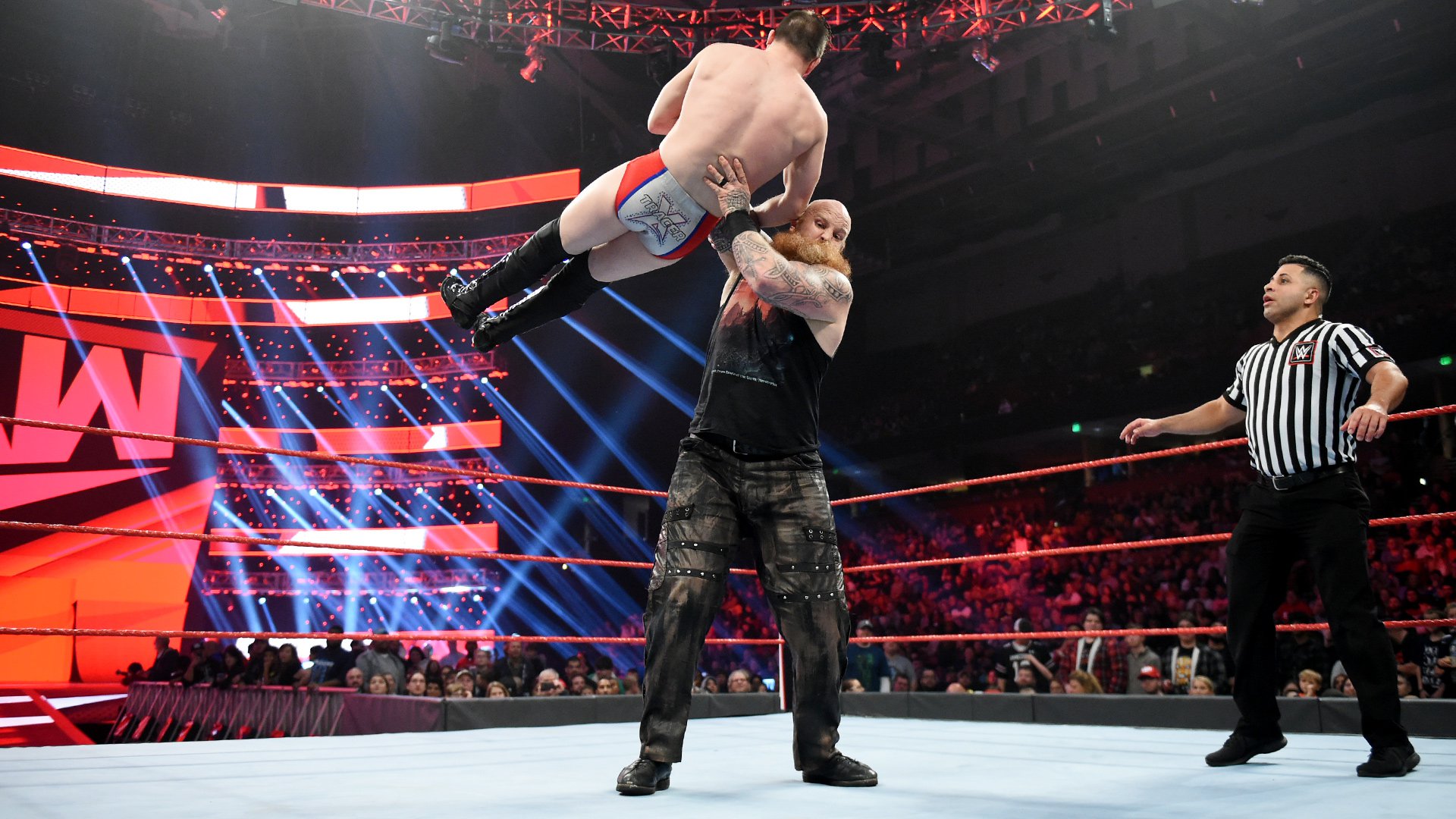 Erick Rowan def. local competitor via Match Stoppage