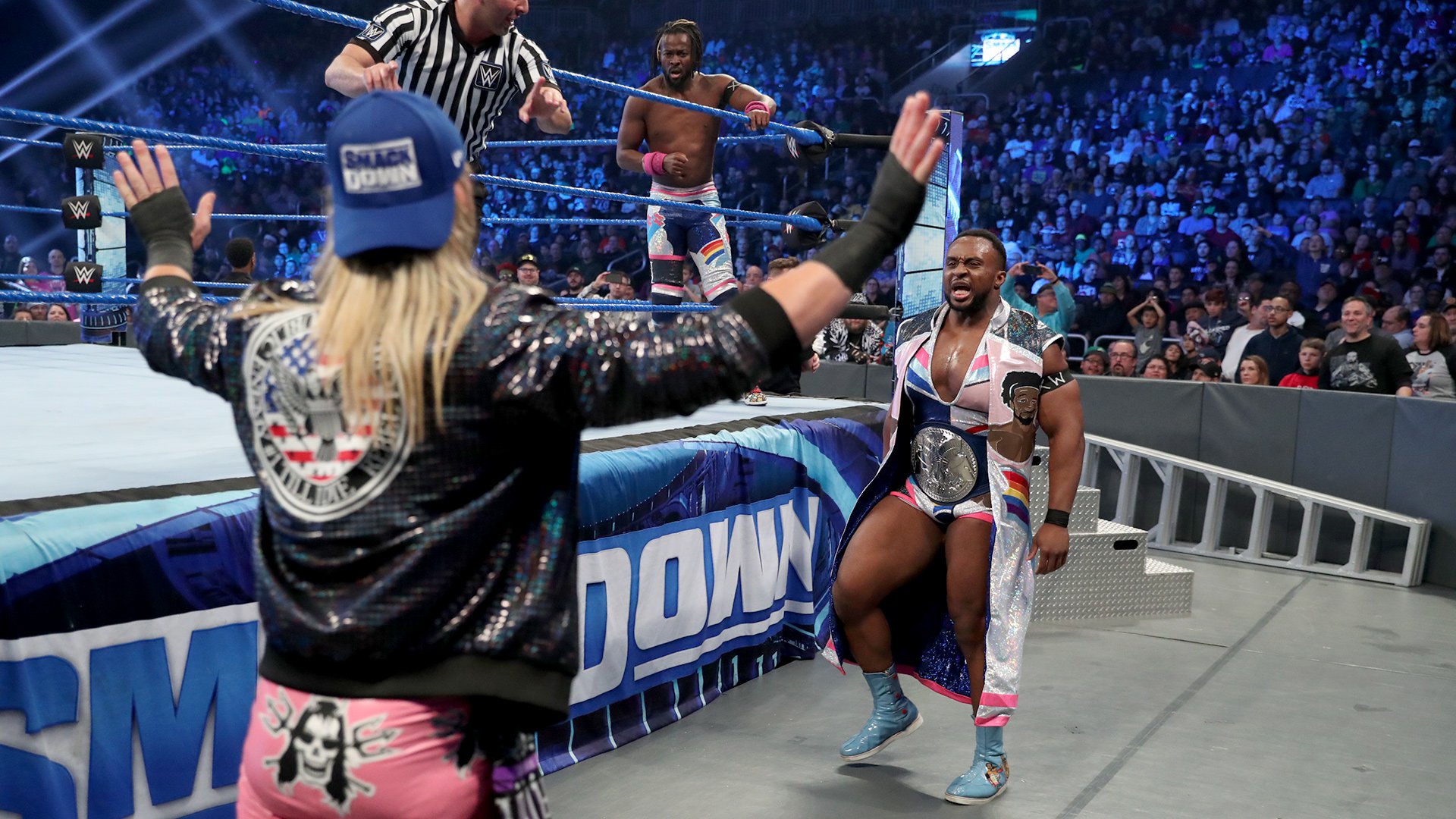 Kofi Kingston vs. King Corbin ends in a No Contest