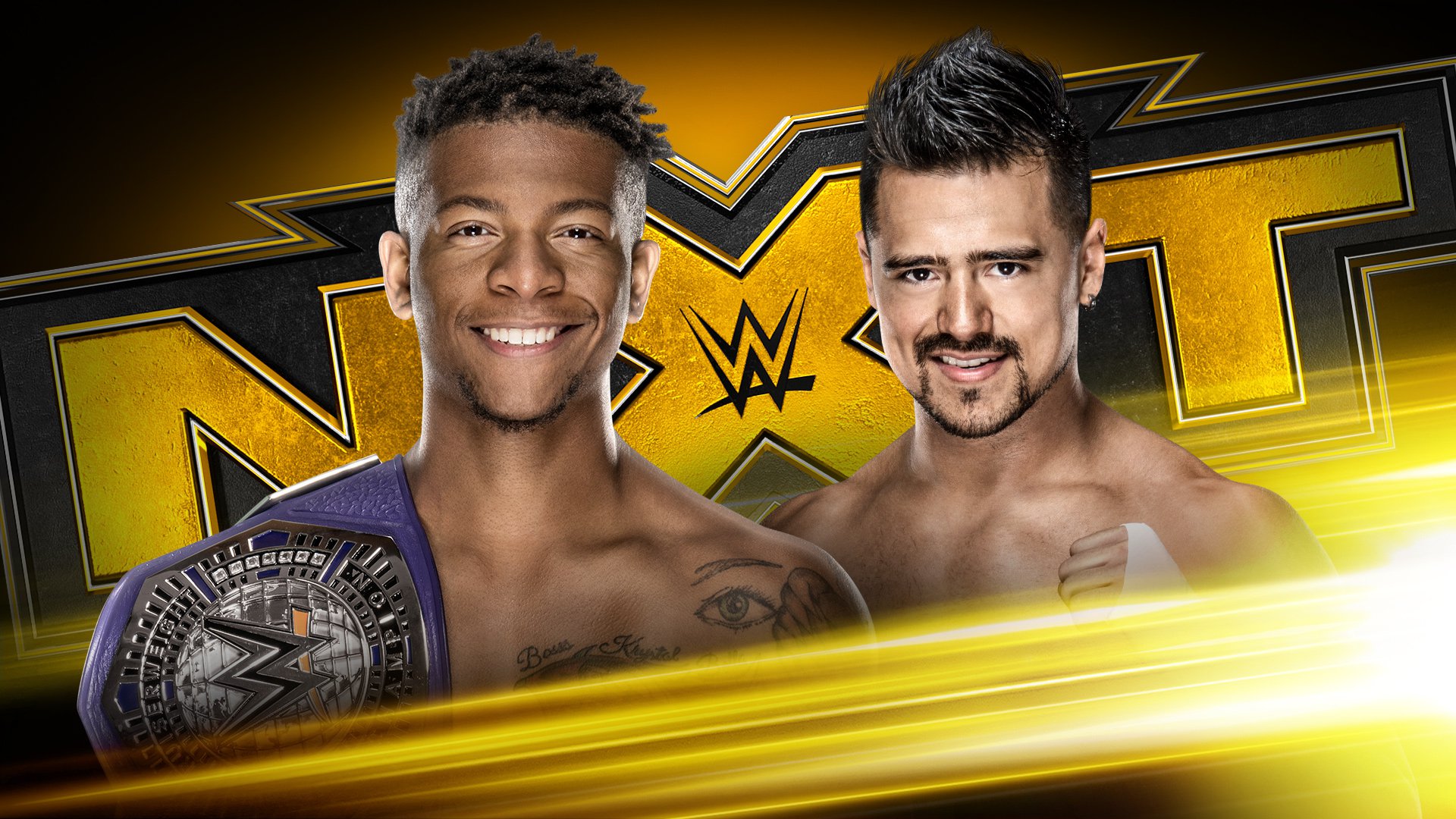 Lio Rush defends his NXT Cruiserweight Championship against Angel Garza next Wednesday