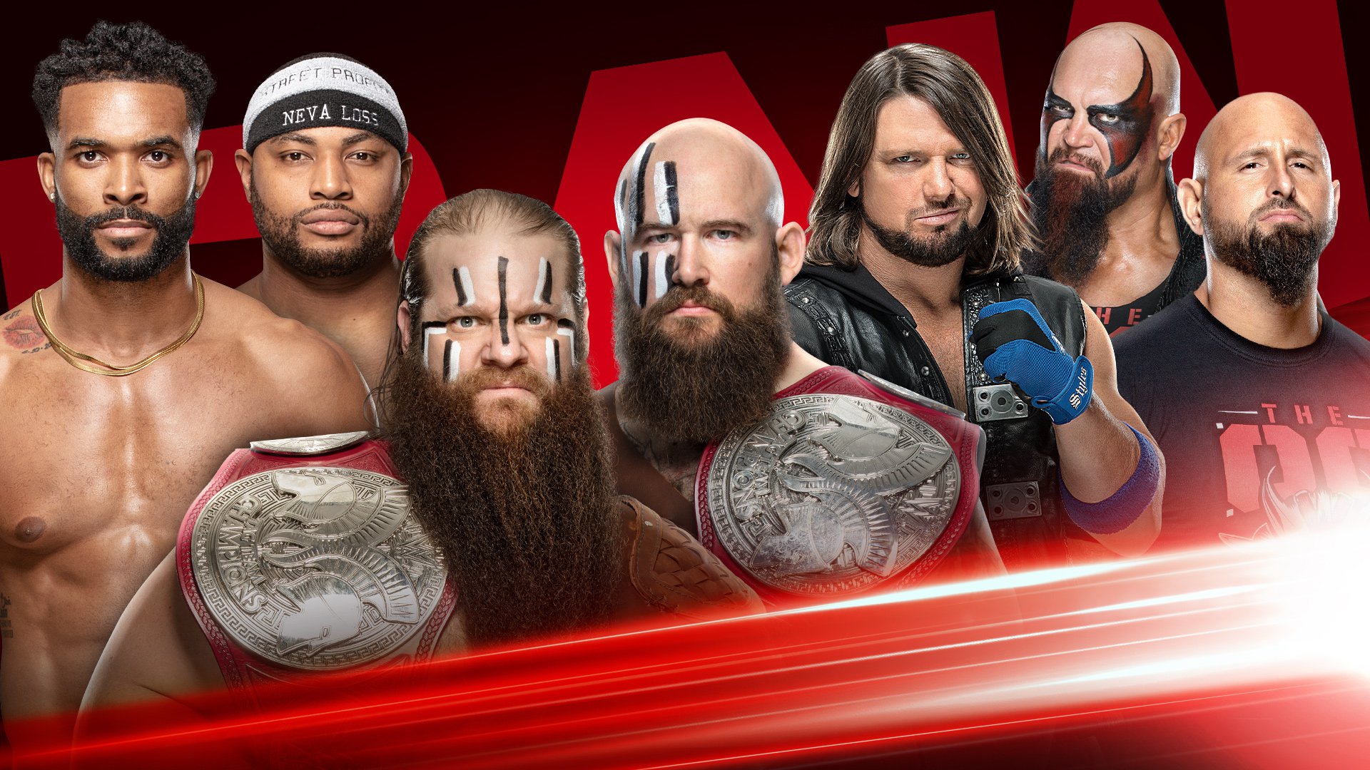 Major Triple Threat Match announced for the Raw Tag Team Titles