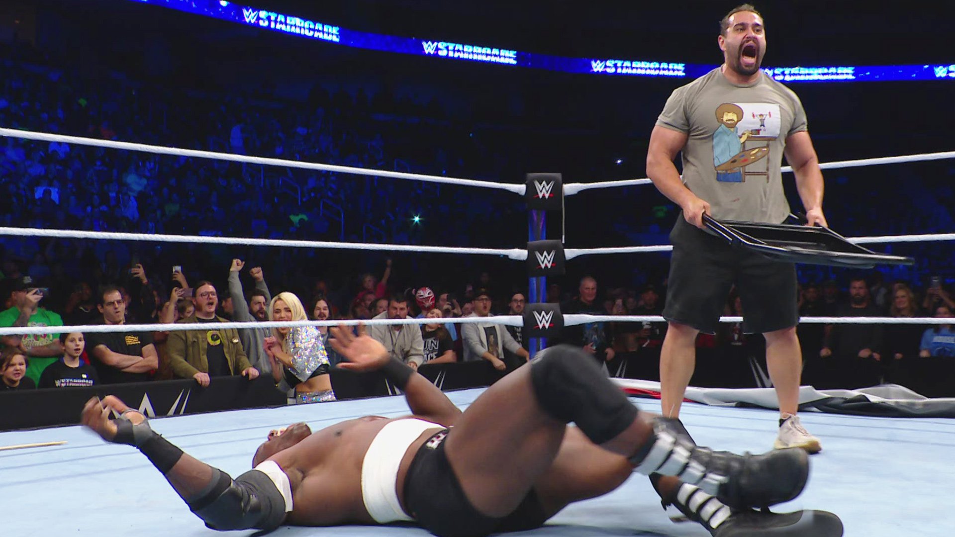 Rusev unleashed brutal assault on Bobby Lashley as WWE Starrcade returned to WWE Network