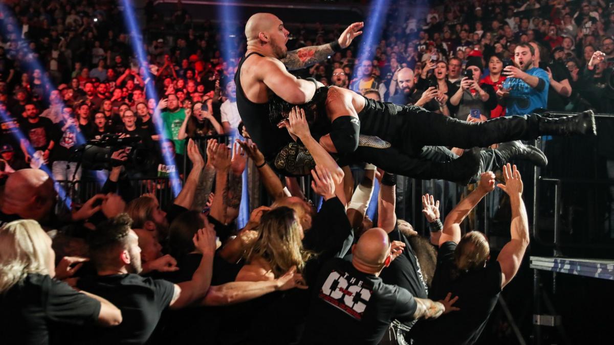 Wild brawl spills into arena as WWE TLC concludes