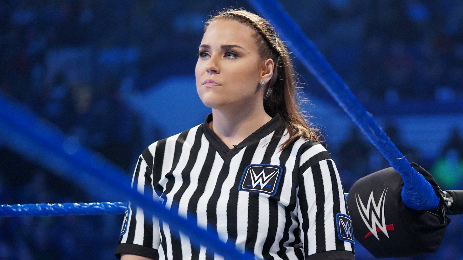 WWE’s first full-time female referee caps off whirlwind and emotional week