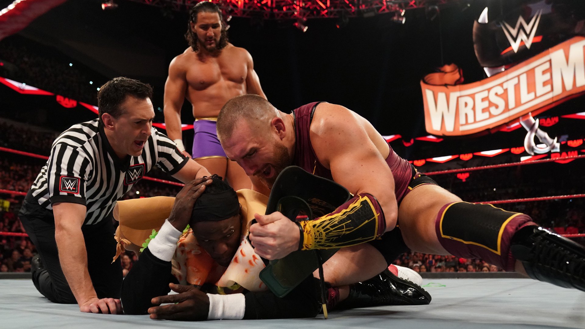 24/7 Champion Mojo Rawley def. No Way Jose; R-Truth def. Rawley to win the title and Rawley def. Truth to win it back