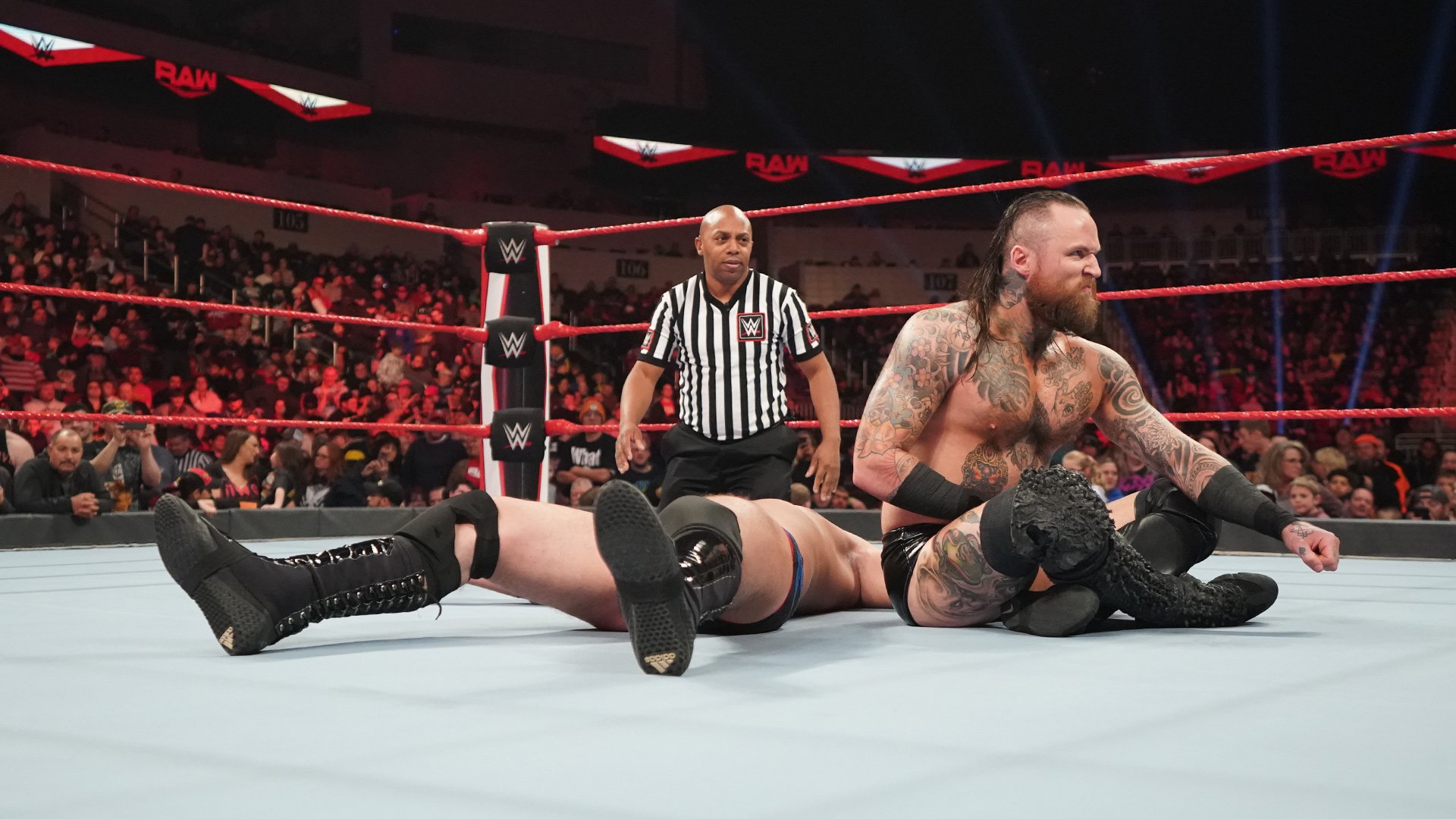 Aleister Black def. local competitor