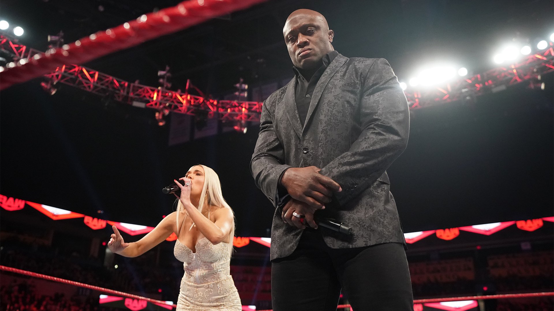 Bobby Lashley challenged Rusev