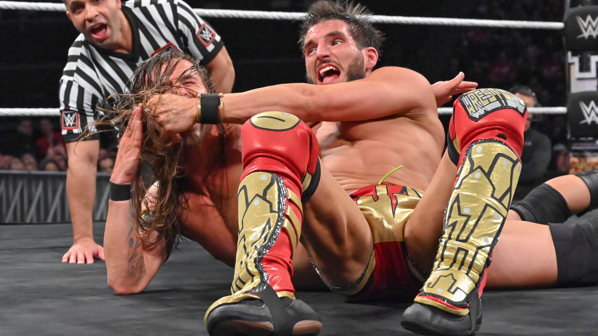 Johnny Gargano against Adam Cole in a 2-out-of-3 Falls Match at TakeOver: New York won NXT Match of the Year