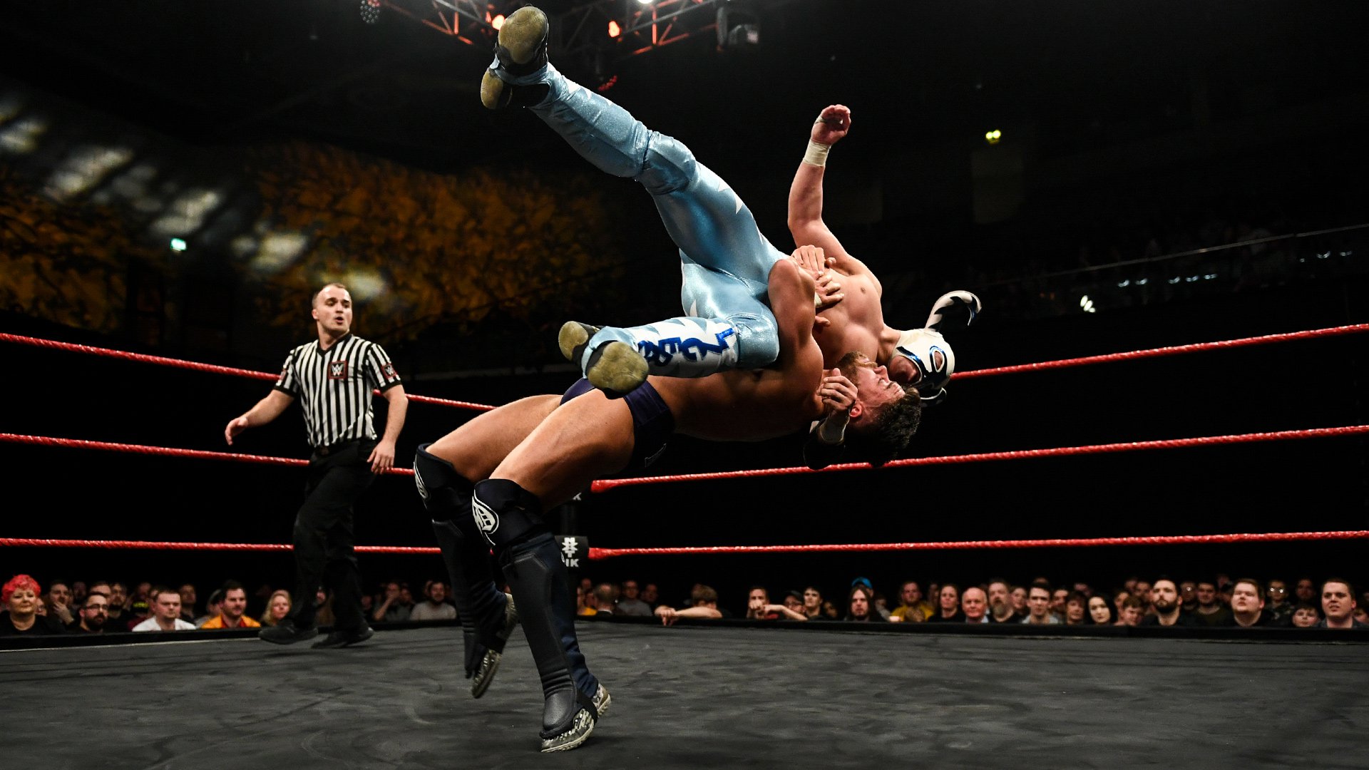 Jordan Devlin def. Ligero in an NXT Cruiserweight Title Fatal 4-Way Qualifier