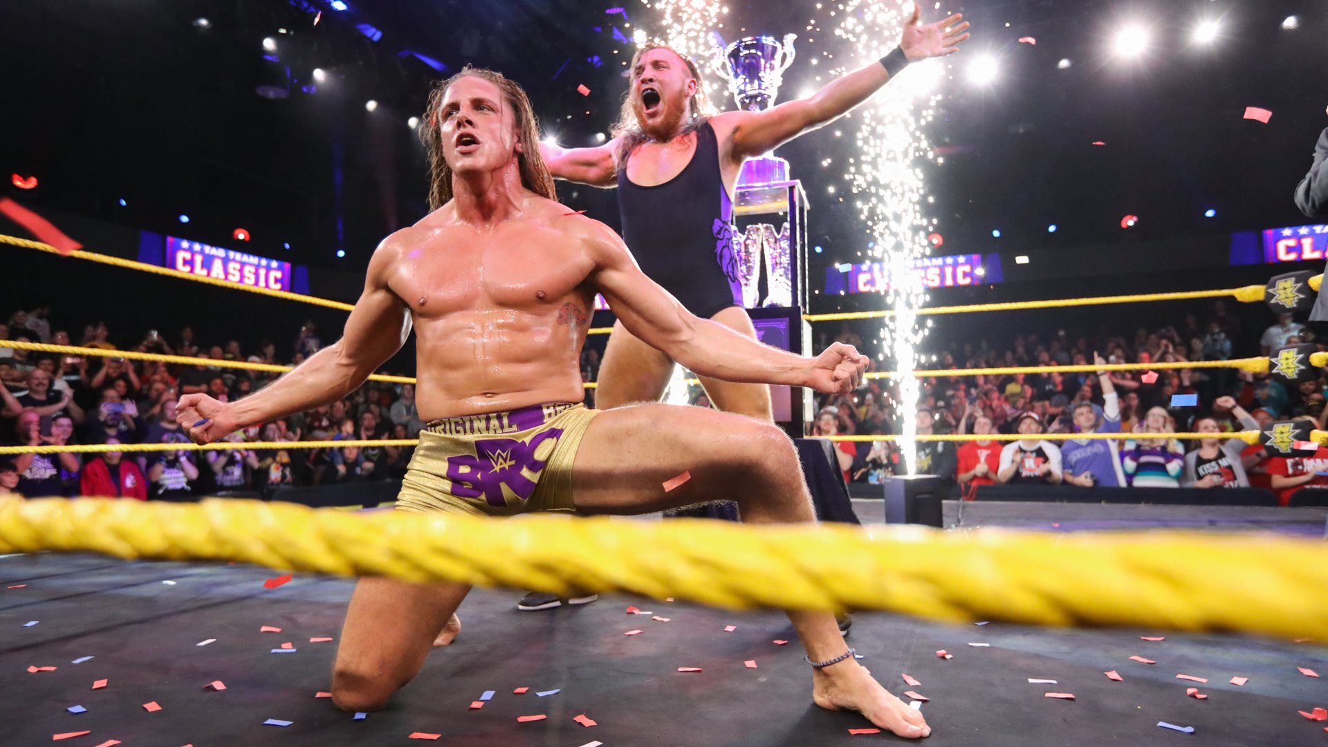 Matt Riddle & Pete Dunne def. Grizzled Young Veterans to win the Dusty Rhodes Tag Team Classic