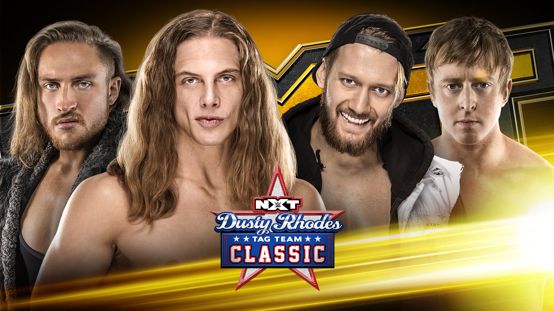 Matt Riddle & Pete Dunne face Mark Andrews & Flash Morgan Webster next Wednesday in the Dusty Rhodes Tag Team Classic