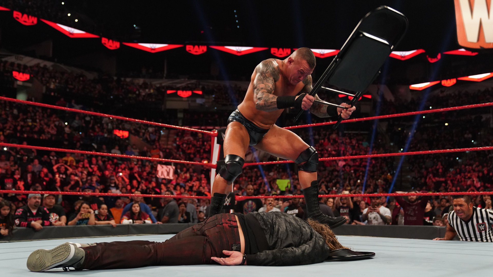 Randy Orton attacked Edge