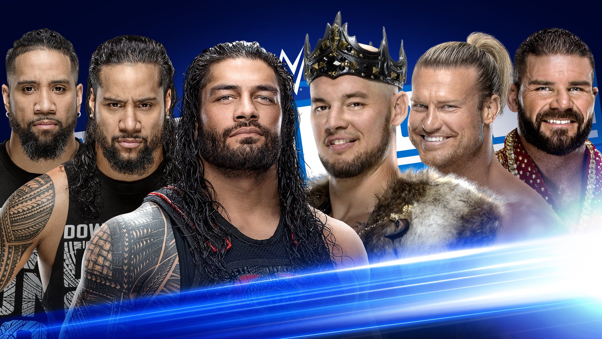 Roman Reigns & The Usos battle King Corbin, Dolph Ziggler & Robert Roode