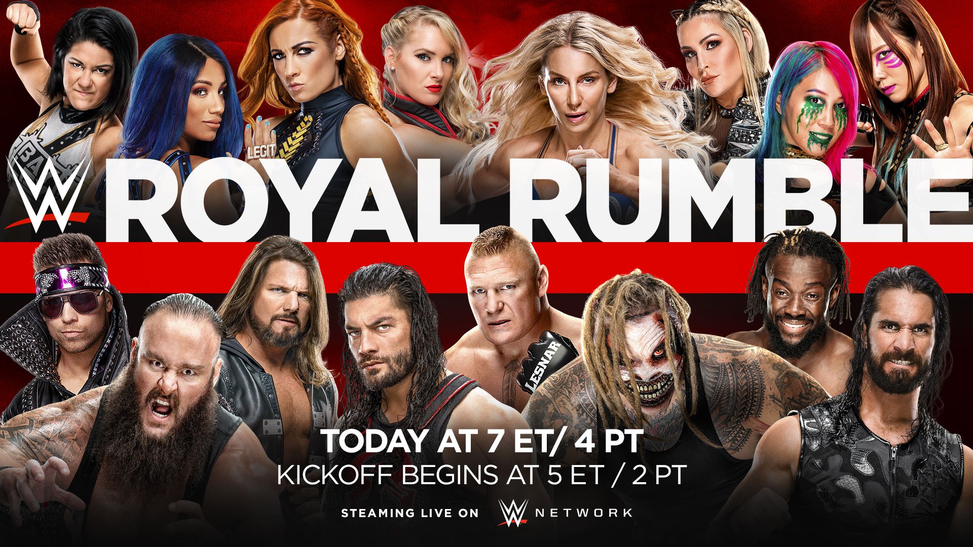 Royal Rumble 2020 results