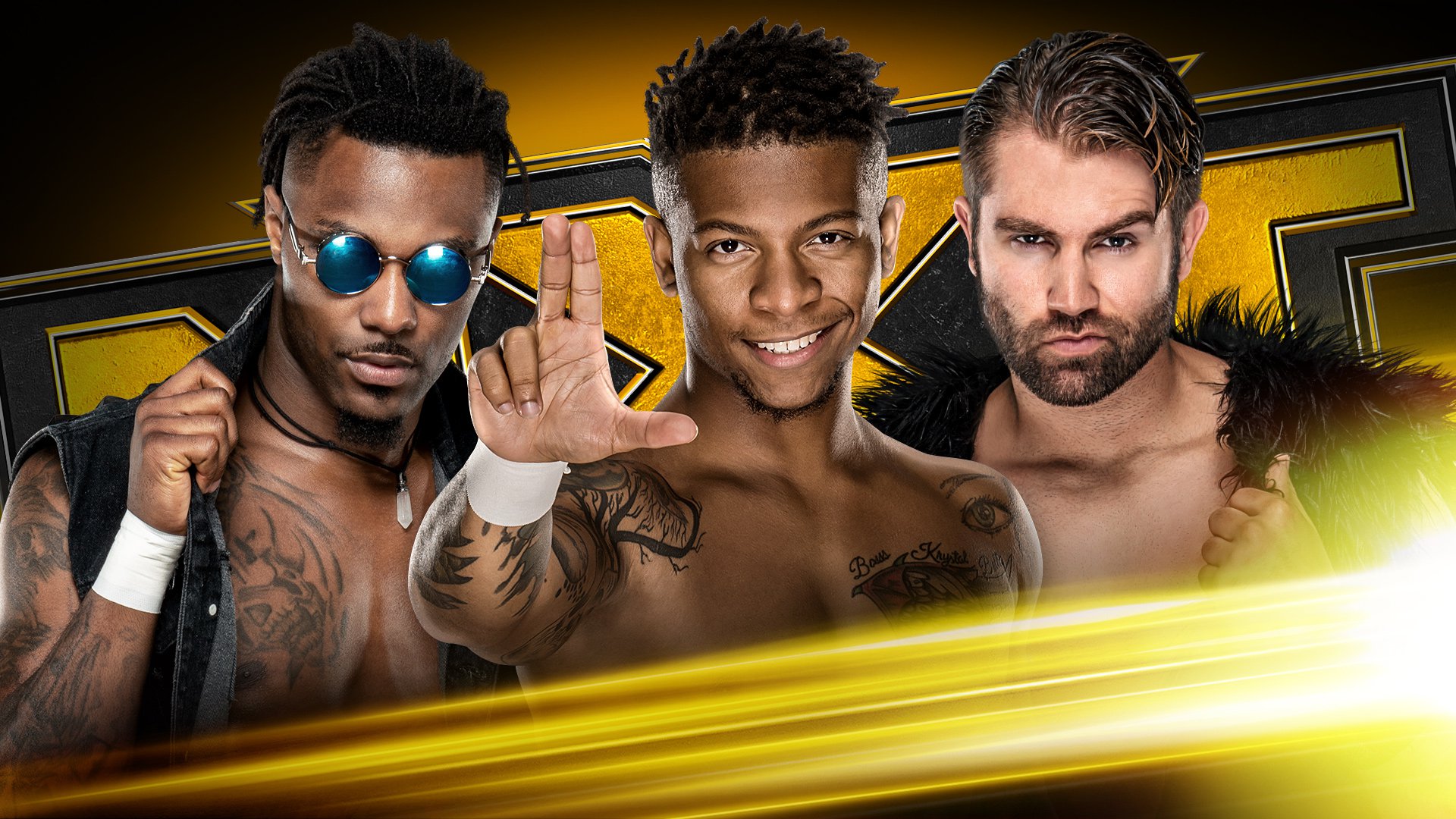 Rush, Scott and Breeze clash for Cruiserweight Title opportunity at Worlds Collide