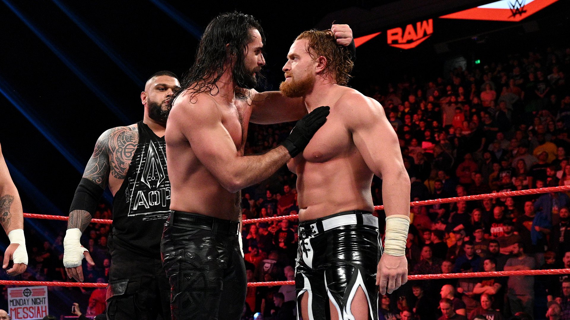 Seth Rollins & AOP def. Kevin Owens, Samoa Joe & Big Show (Fist Fight)