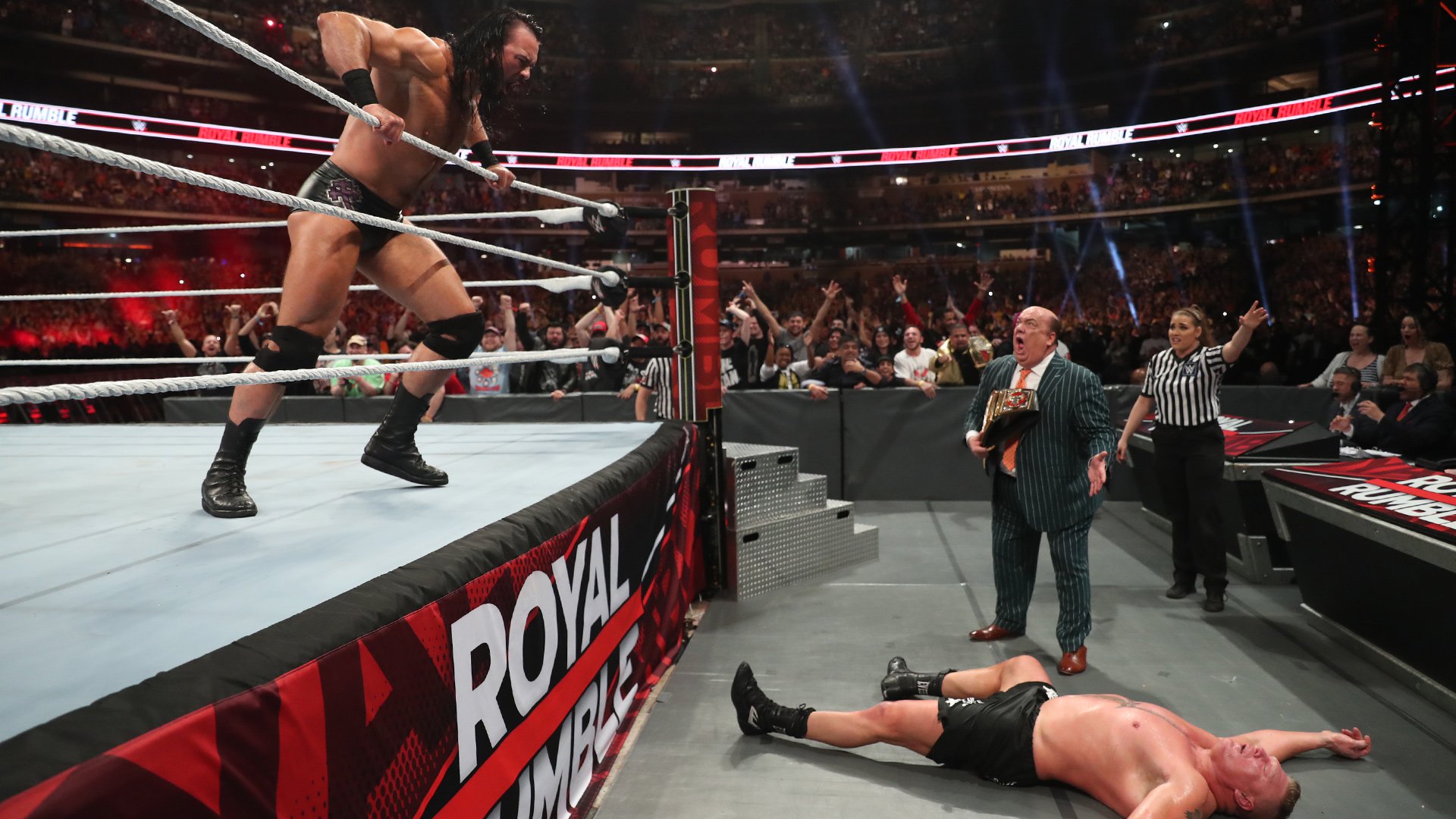 The five coolest moments of the 2020 Royal Rumble Matches