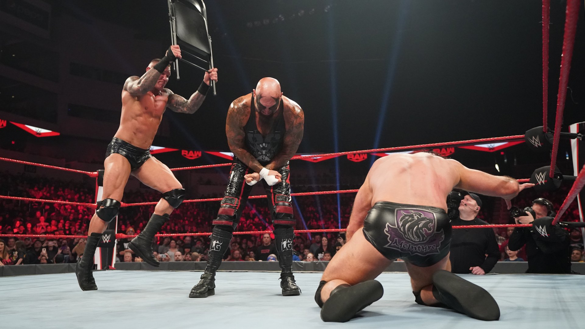 The O.C. attacked Drew McIntyre and Randy Orton