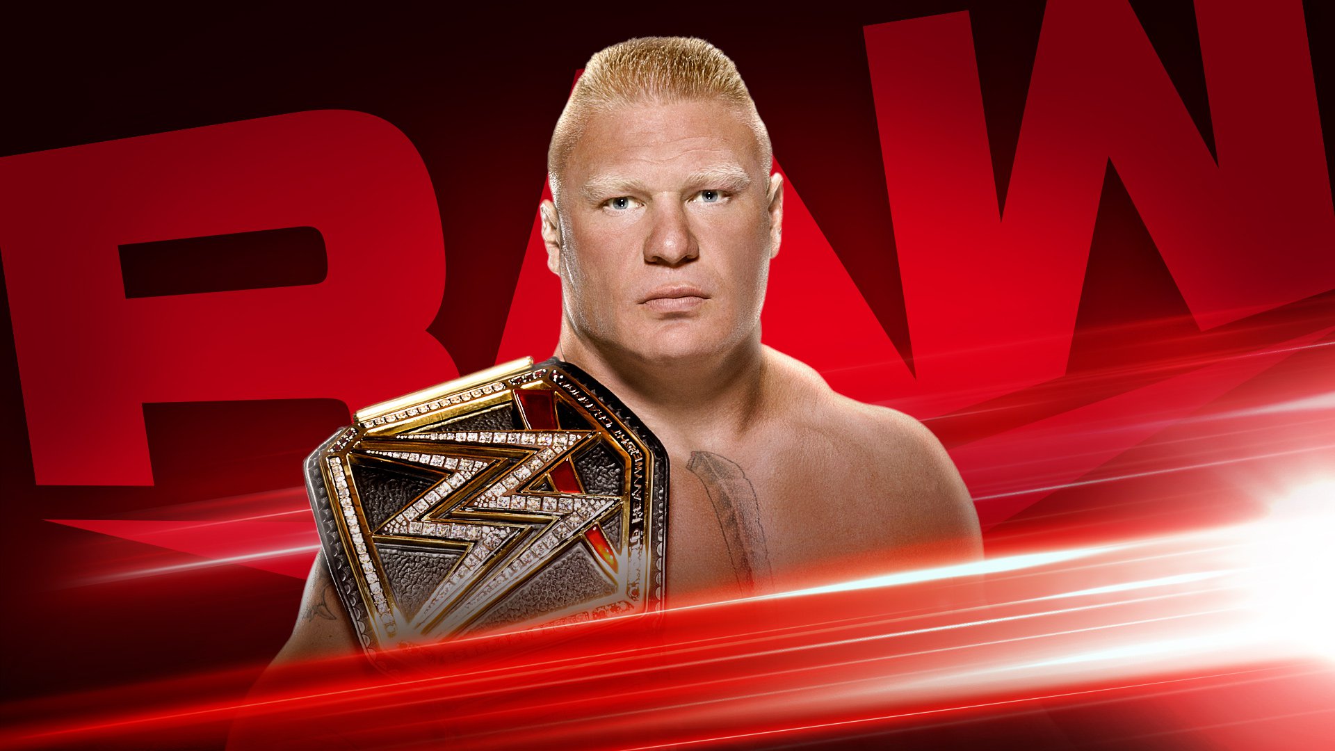 WWE Champion Brock Lesnar returns to Raw one week after declaring for the Men’s Royal Rumble Match