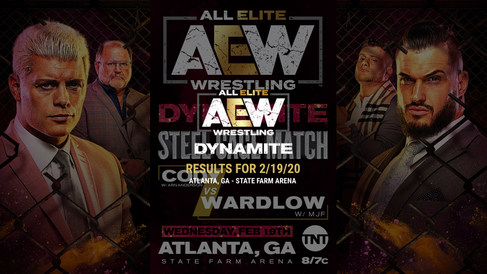 AEW DYNAMITE Results for February 19, 2020