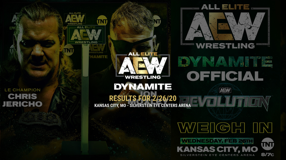 AEW DYNAMITE Results for February 26, 2020