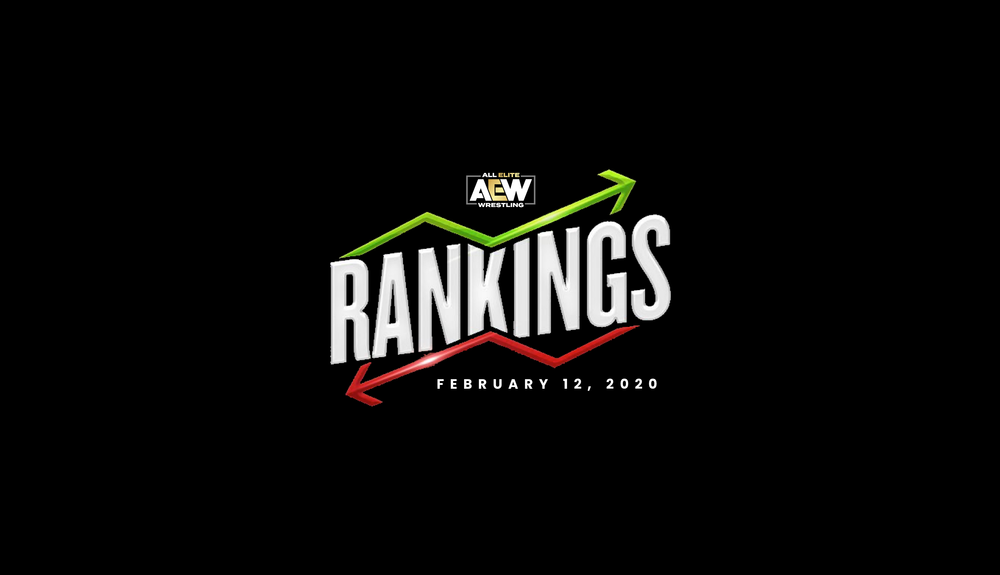 AEW Rankings as of Wednesday, February 12th, 2020