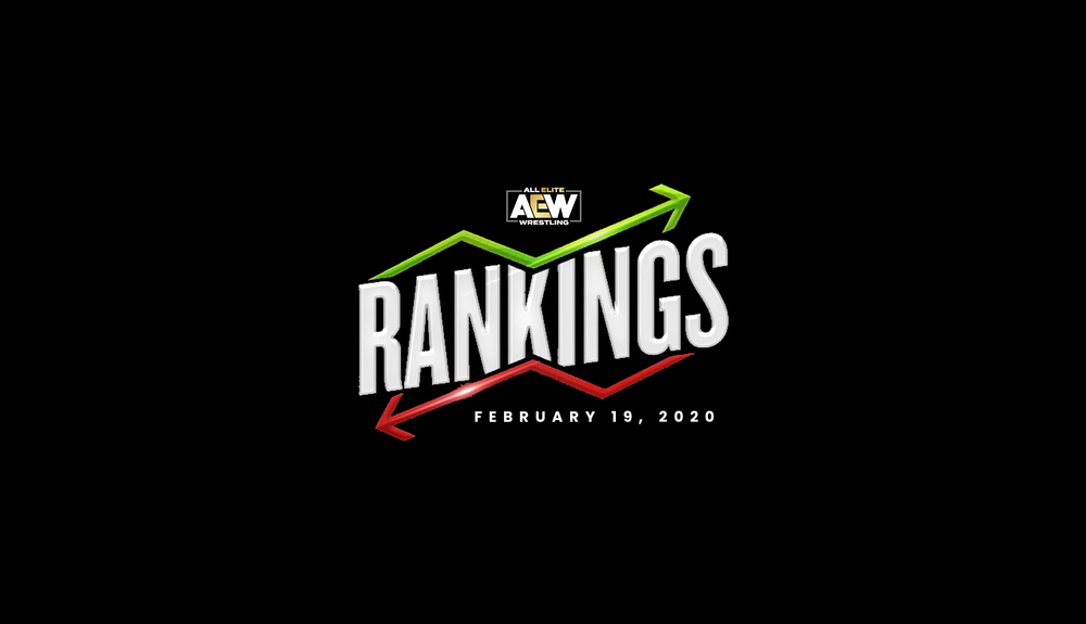 AEW Rankings as of Wednesday, February 19th, 2020