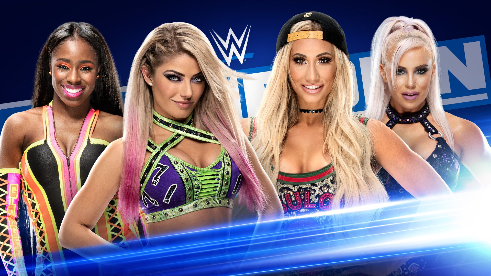 Alexa Bliss, Naomi, Carmella and Dana Brooke meet in high-stakes Fatal 4-Way Match