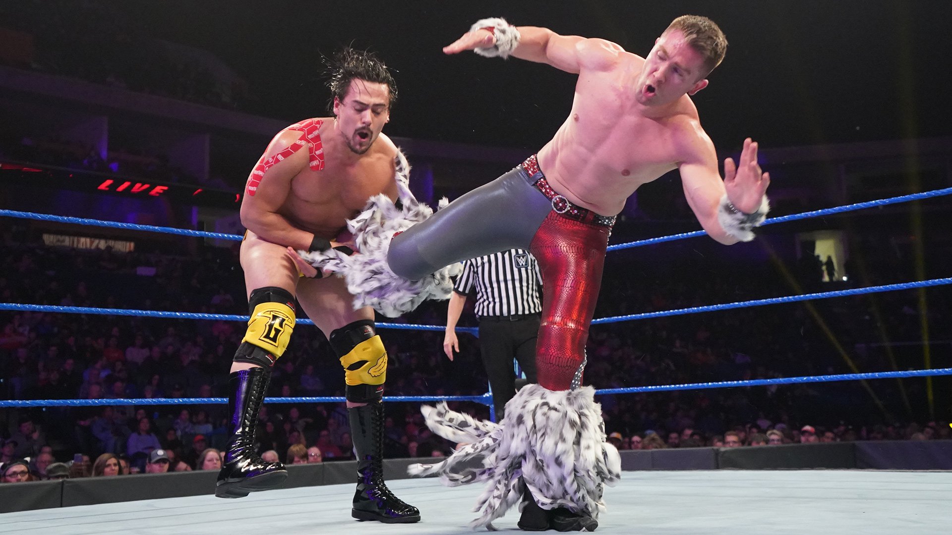 Angel Garza def. Tyler Breeze