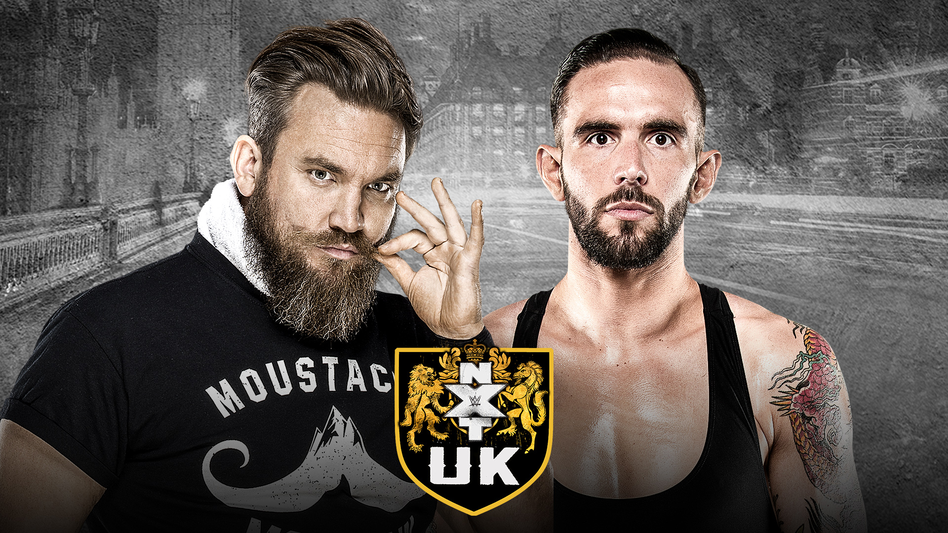 Don’t miss an epic Steel Corners Street Fight today on NXT UK