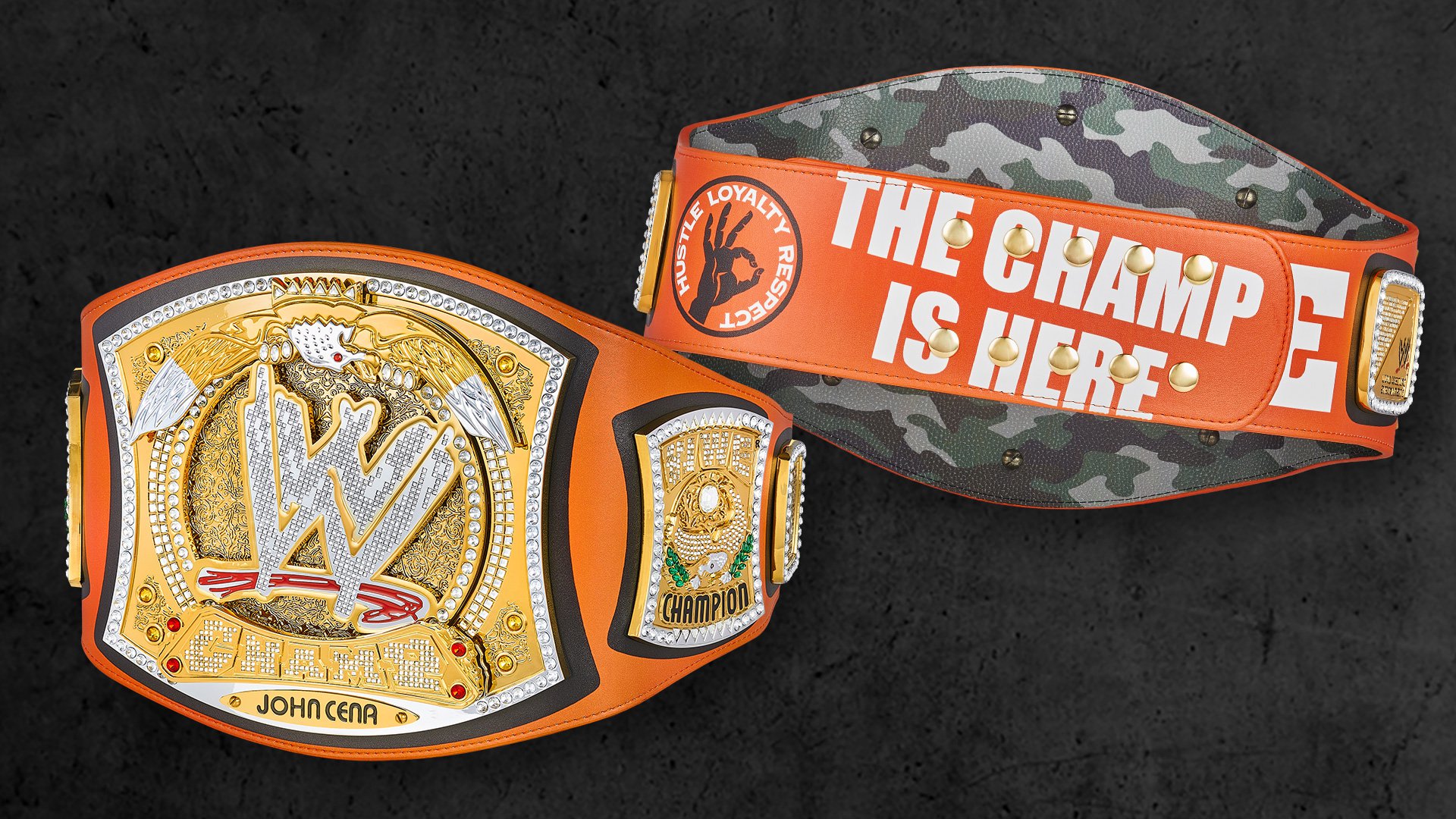 John Cena “Signature Series” Spinner Championship Replica Title