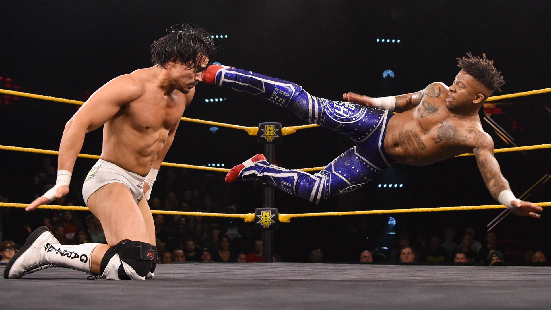 Lio Rush def. Angel Garza for an NXT Cruiserweight Title opportunity