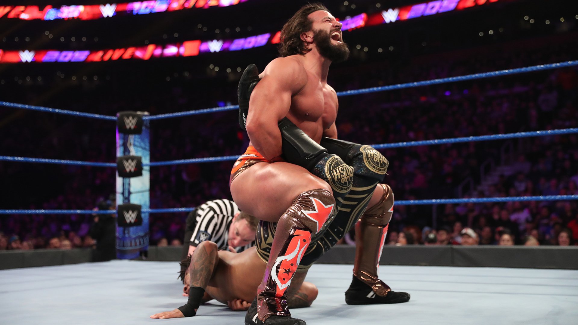 Lio Rush def. Tony Nese via disqualification