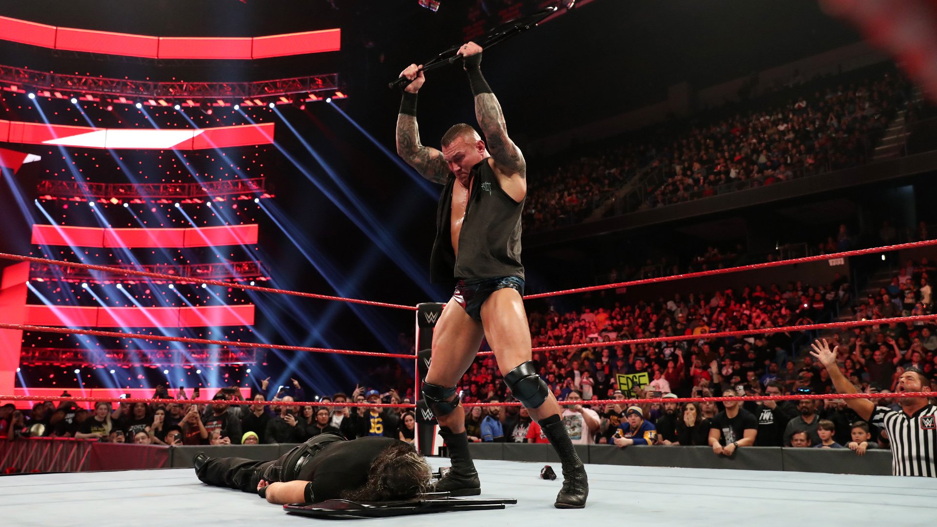 Randy Orton attacked Matt Hardy