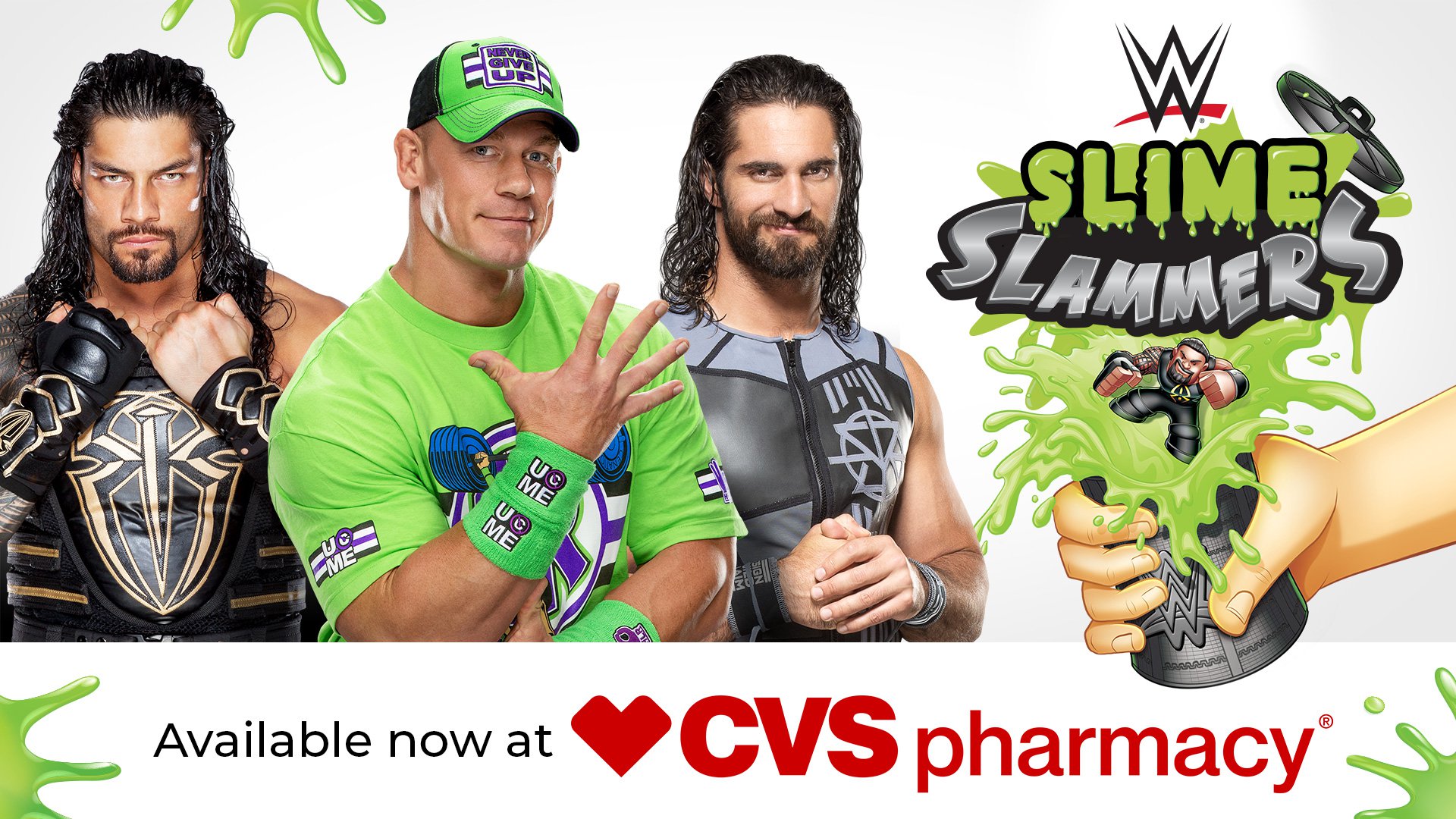 WWE Slime Slammers available now