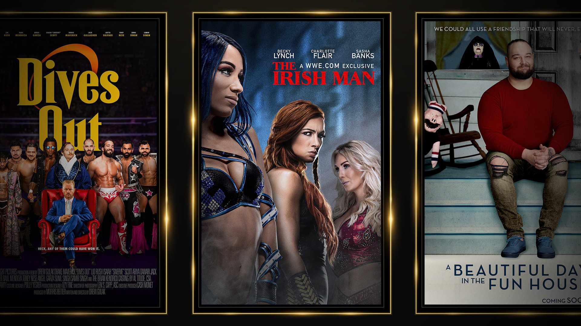 WWE Superstars take over the 2020 Academy Awards with parody movie posters