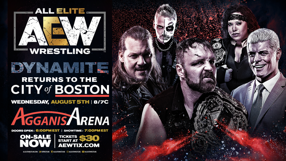 AEW DYNAMITE: 4/15 Boston Rescheduled