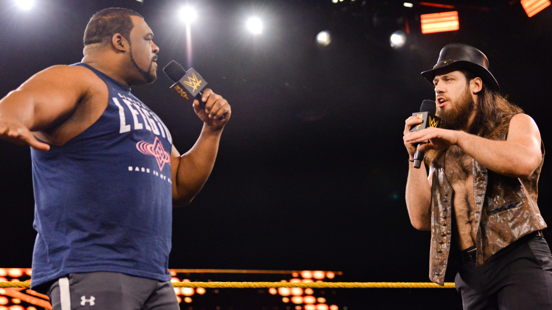 Cameron Grimes challenged Keith Lee to a North American Title match