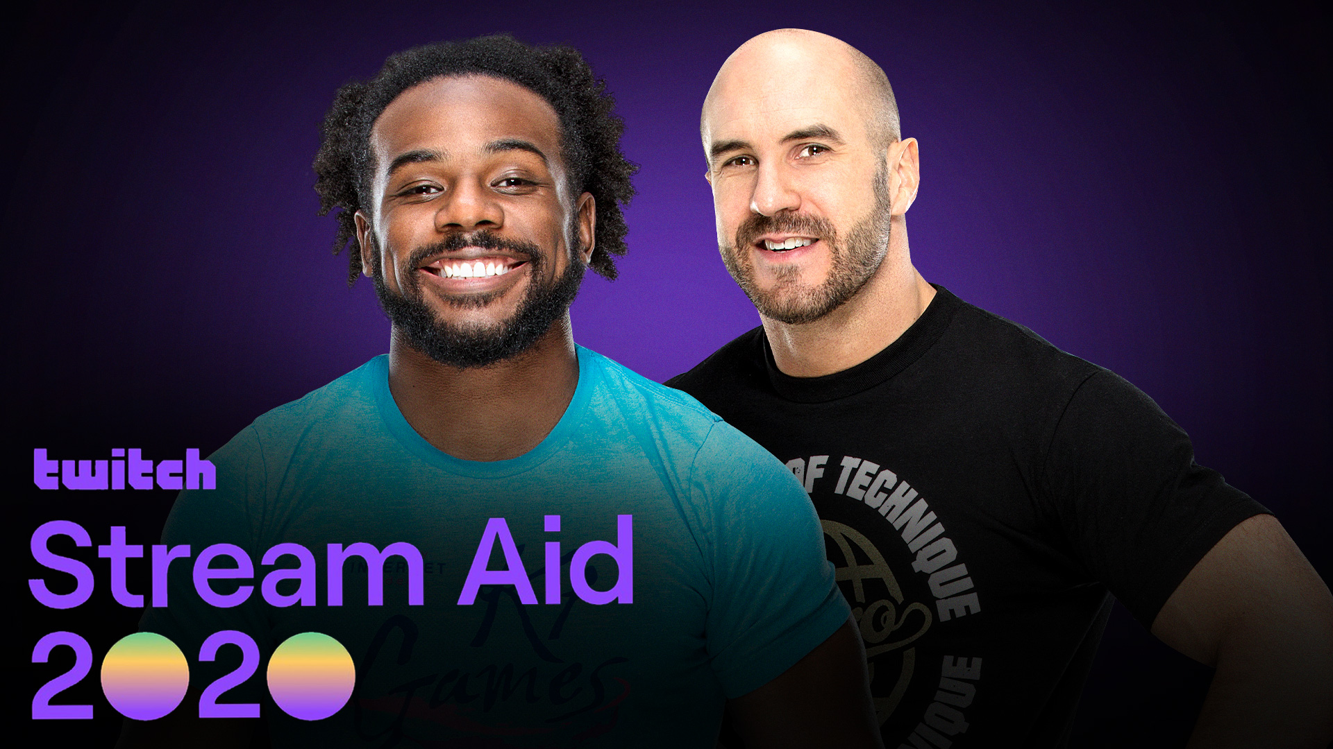 Cesaro and Xavier Woods to participate in 12-hour Twitch Live Stream Aid 2020 this Saturday