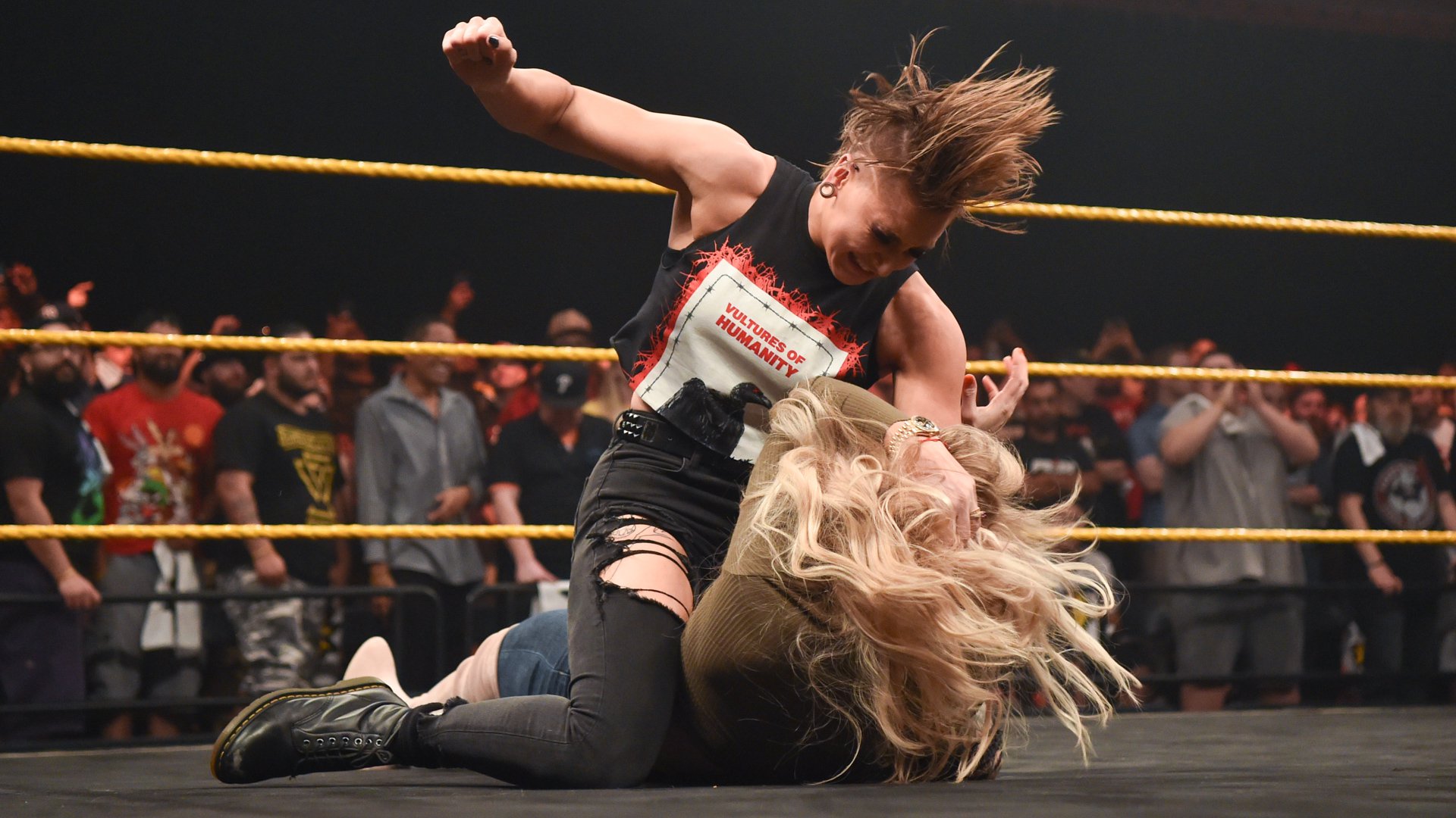 Charlotte Flair confronted NXT Women’s Champion Rhea Ripley